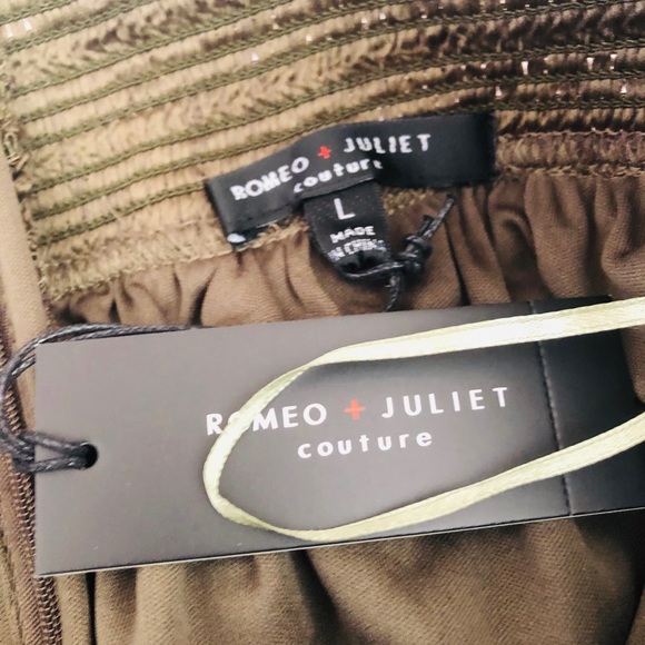 NWT Romeo & Juliet Coutre Olive Midi Skirt - Picture 2 of 10